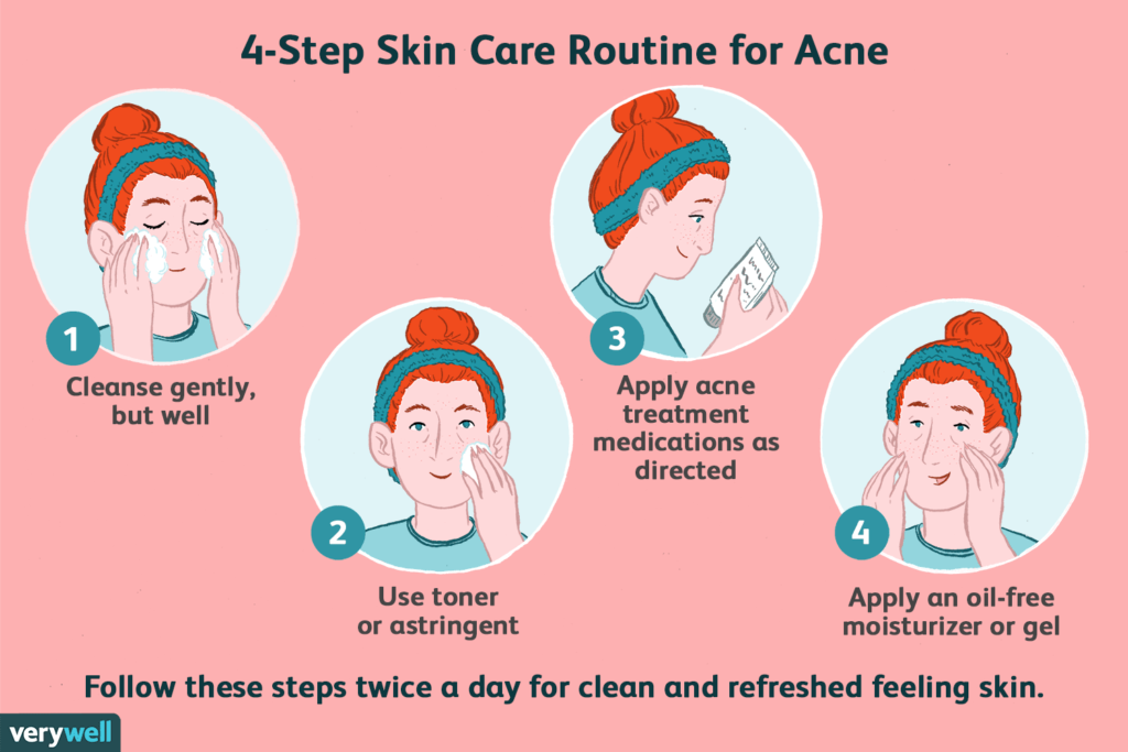 skincare routine