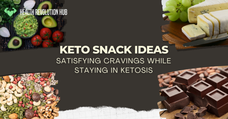 Keto Snack Ideas: Satisfying Cravings While Staying in Ketosis