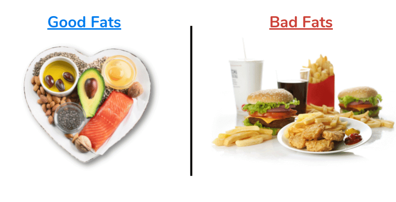  good fat vs bad fat heart healthy diet plan