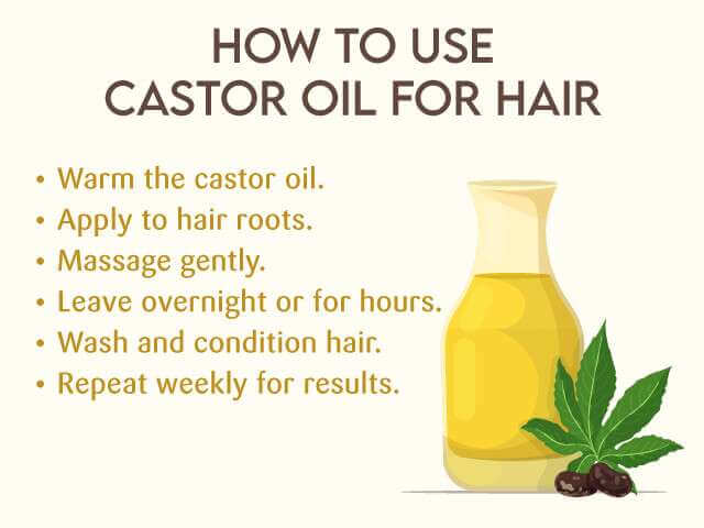 benefits of castor oil for hair