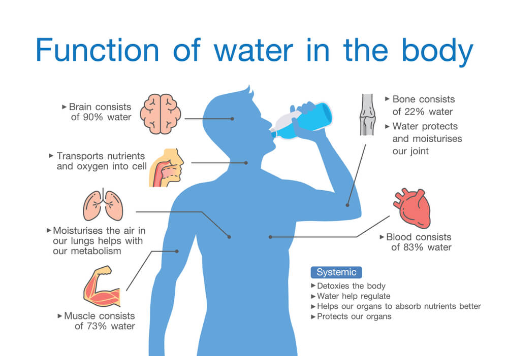 Hydration benefits 