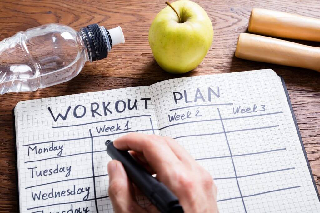 workout rotine plan